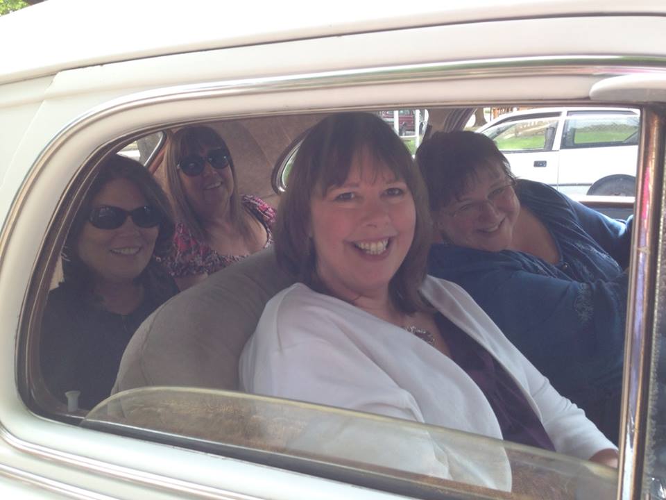 A ride down memory lane in Dee Dees Car